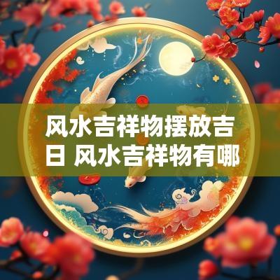 风水吉祥物摆放吉日 风水吉祥物有哪些