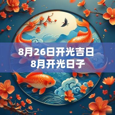 8月26日开光吉日 8月开光日子