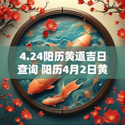 4.24阳历黄道吉日查询 阳历4月2日黄道吉日查询