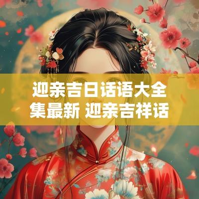 迎亲吉日话语大全集最新 迎亲吉祥话10句顺口溜