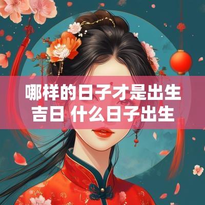 哪样的日子才是出生吉日 什么日子出生的人最厉害