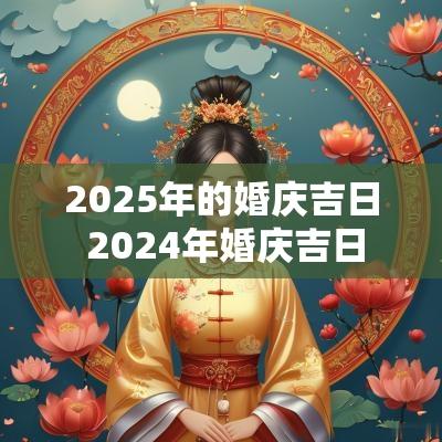 2025年的婚庆吉日 2025年婚庆吉日