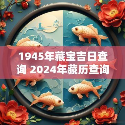 1945年藏宝吉日查询 2025年藏历查询