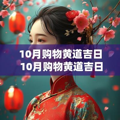 10月购物黄道吉日 10月购物黄道吉日查询