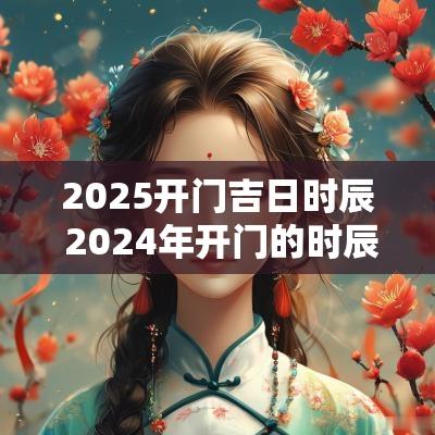 2025开门吉日时辰 2025年开门的时辰