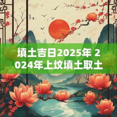 填土吉日2025年 2025年上坟填土取土方位