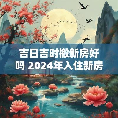 吉日吉时搬新房好吗 2025年入住新房的吉日吉时