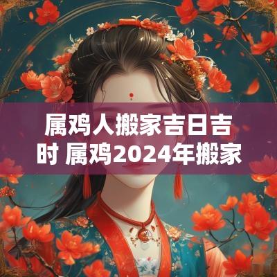 属鸡人搬家吉日吉时 属鸡2025年搬家黄道吉日