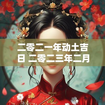 二零二一年动土吉日 二零二三年二月黄道吉日
