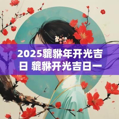 2026貔貅年开光吉日 貔貅开光吉日一览表