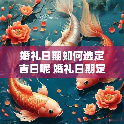 婚礼日期如何选定吉日呢 婚礼日期定了能改吗