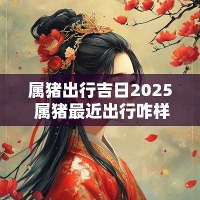 属猪出行吉日2025 属猪最近出行咋样
