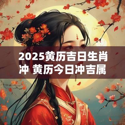 2025黄历吉日生肖冲 黄历今日冲吉属相
