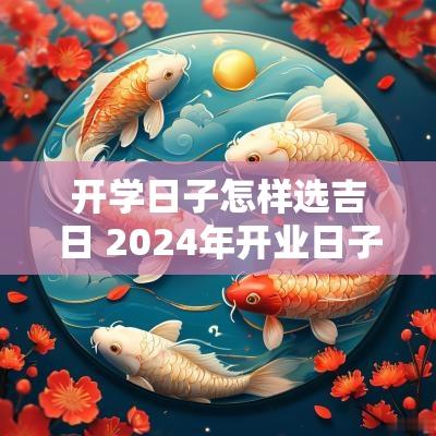 开学日子怎样选吉日 2025年开业日子怎么选吉日