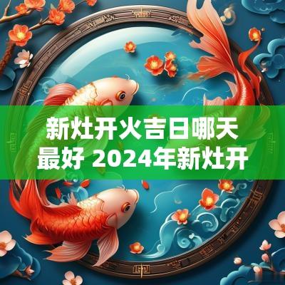 新灶开火吉日哪天最好 2025年新灶开火吉日
