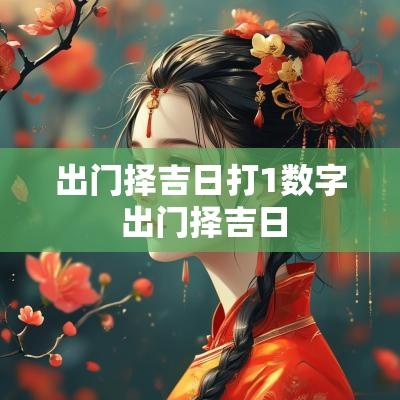 出门择吉日打1数字 出门择吉日