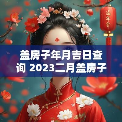 盖房子年月吉日查询 2025二月盖房子吉日查询
