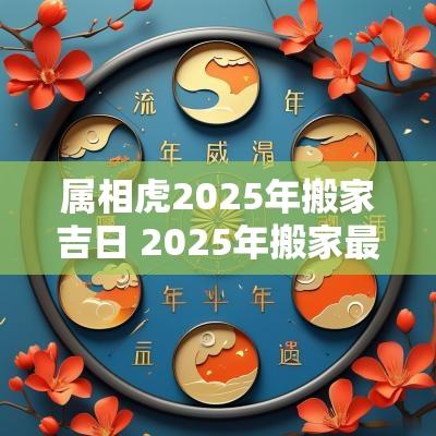 属相虎2025年搬家吉日 2025年搬家最旺的属相