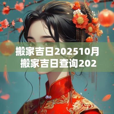 搬家吉日202510月 搬家吉日查询2025年10