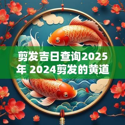 剪发吉日查询2025年 2025剪发的黄道吉日