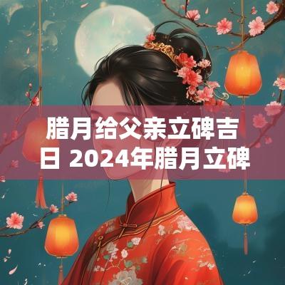 腊月给父亲立碑吉日 2025年腊月立碑吉日有哪些