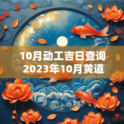 10月动工吉日查询 2025年10月黄道吉日查询装修动工