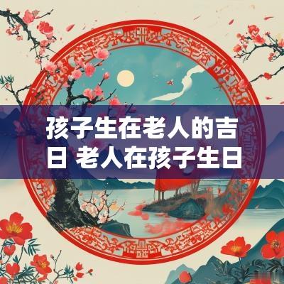 孩子生在老人的吉日 老人在孩子生日当天去世的好吗