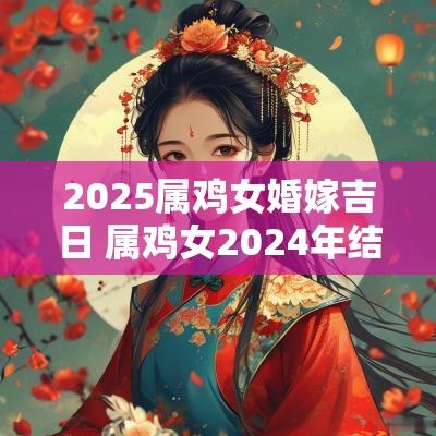 2025属鸡女婚嫁吉日 属鸡女2025年结婚好吗