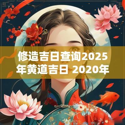 修造吉日查询2025年黄道吉日 2025年修造黄道吉日一览表