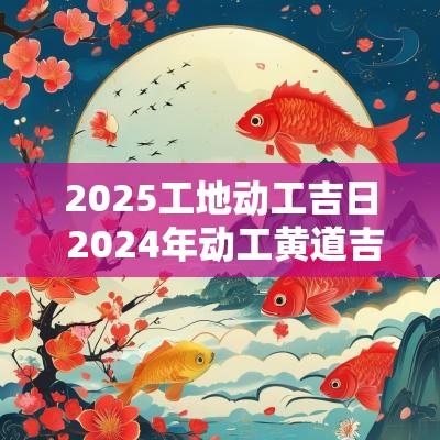 2025工地动工吉日 2025年动工黄道吉日