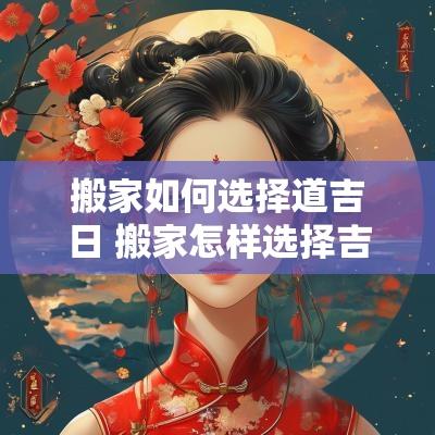 搬家如何选择道吉日 搬家怎样选择吉日