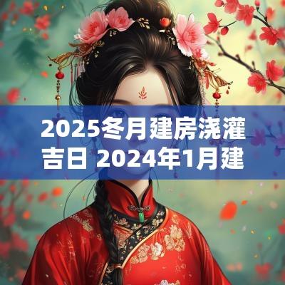 2025冬月建房浇灌吉日 2025年1月建房封顶黄道吉日