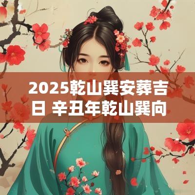 2025乾山巽安葬吉日 辛丑年乾山巽向安葬吉日