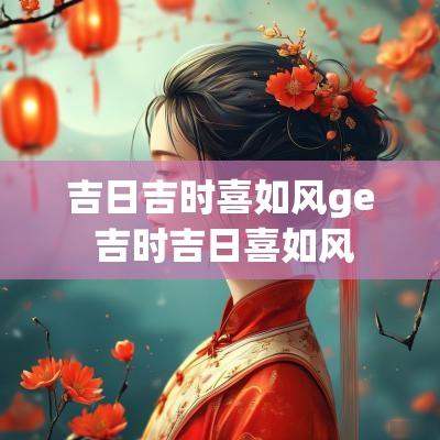 吉日吉时喜如风ge 吉时吉日喜如风