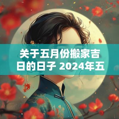 关于五月份搬家吉日的日子 2025年五月份搬家黄道吉日有哪些