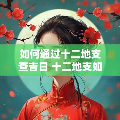 如何通过十二地支查吉日 十二地支如何计算年月