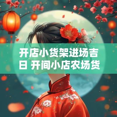 开店小货架进场吉日 开间小店农场货架卖什么好