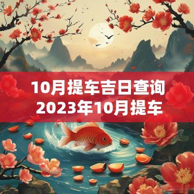 10月提车吉日查询 2025年10月提车吉日查询一览表