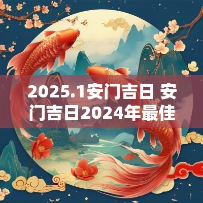 2025.1安门吉日 安门吉日2025年最佳时间