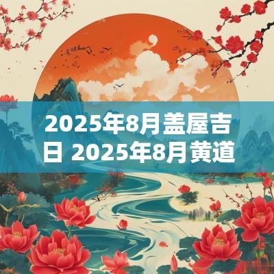 2025年8月盖屋吉日 2025年8月黄道吉日