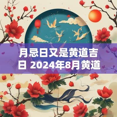 月忌日又是黄道吉日 2025年8月黄道吉日