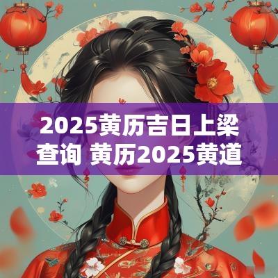 2025黄历吉日上梁查询 黄历2025黄道吉日查询