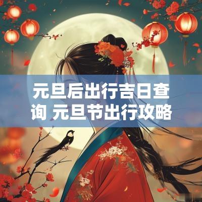 元旦后出行吉日查询 元旦节出行攻略