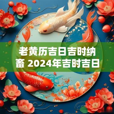 老黄历吉日吉时纳畜 2025年吉时吉日查询老黄历