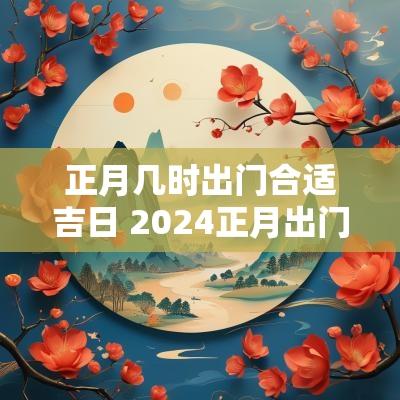 正月几时出门合适吉日 2025正月出门吉日