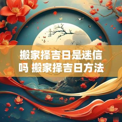搬家择吉日是迷信吗 搬家择吉日方法
