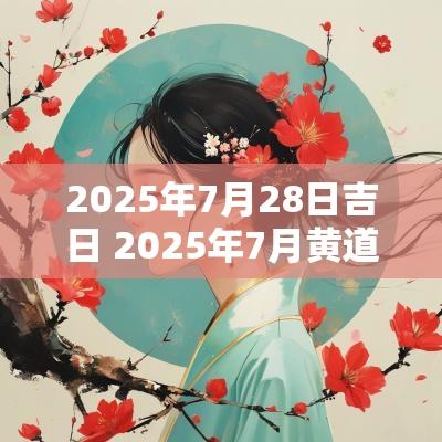 2025年7月28日吉日 2025年7月黄道吉日