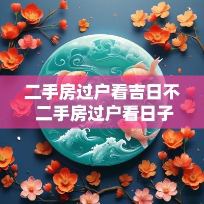 二手房过户看吉日不 二手房过户看日子吗