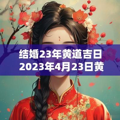 结婚23年黄道吉日 2025年4月23日黄道吉日查询结婚