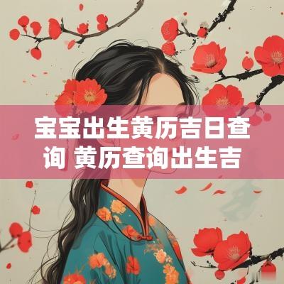 宝宝出生黄历吉日查询 黄历查询出生吉日